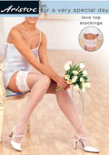 Aristoc Bridal Lace Top Stockings