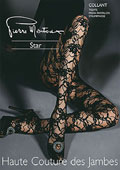 Pierre Mantoux Star Lace Tights
