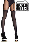 Henry Holland Chain Suspender Tights