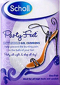 Scholl Party Feet Invisible Gel Cushions