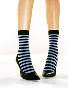 Jonathan Aston Ringer Stripes Crew Socks