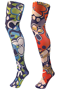 Pamela Mann Abstract Fashion Tights