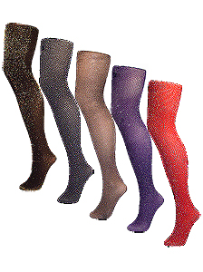 Pamela Mann Lurex Micronet Tights