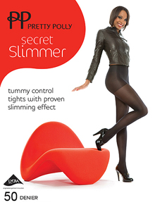 Pretty Polly Secret Slimmer 50 Denier Tights