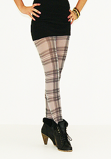 Tiffany Quinn Black Watch Tartan Tights