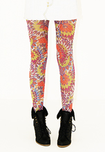 Tiffany Quinn Crazy Paisley Peacock Tights