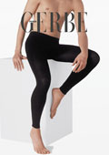 Gerbe Mens 70 Denier Opaque Footless Tights