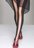 Jonathan Aston Silhouette Stripe Tights