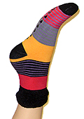 Jonathan Aston Wild At Home Bed Socks (Stripe)