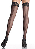 Leg Avenue Sheer Backseam Hold Ups (1101)