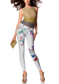 Le Bourget Denim Look Butterfly Leggings