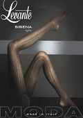 Levante Bibiena Cable Rib Patterned Opaque Tights