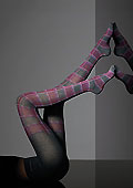 Max Mara Fresco Tartan Cotton Tights