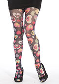 Pamela Mann Lonely Hearts Tights
