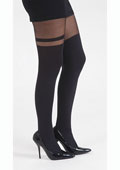 Pamela Mann Over The Knee Stripe Tights