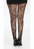 Pamela Mann Paisley Net XL Tights