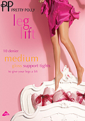 Pretty Polly Leg Lift 10 Denier Gloss Medium Support Tights
